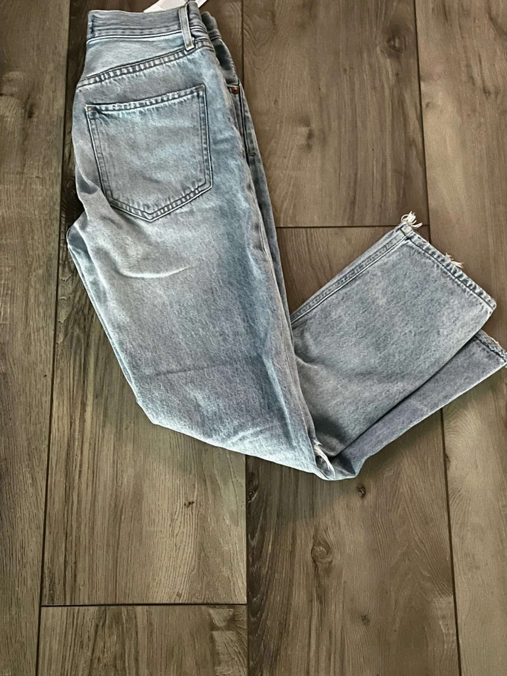 Agolde Riley Distressed Shatter Wash